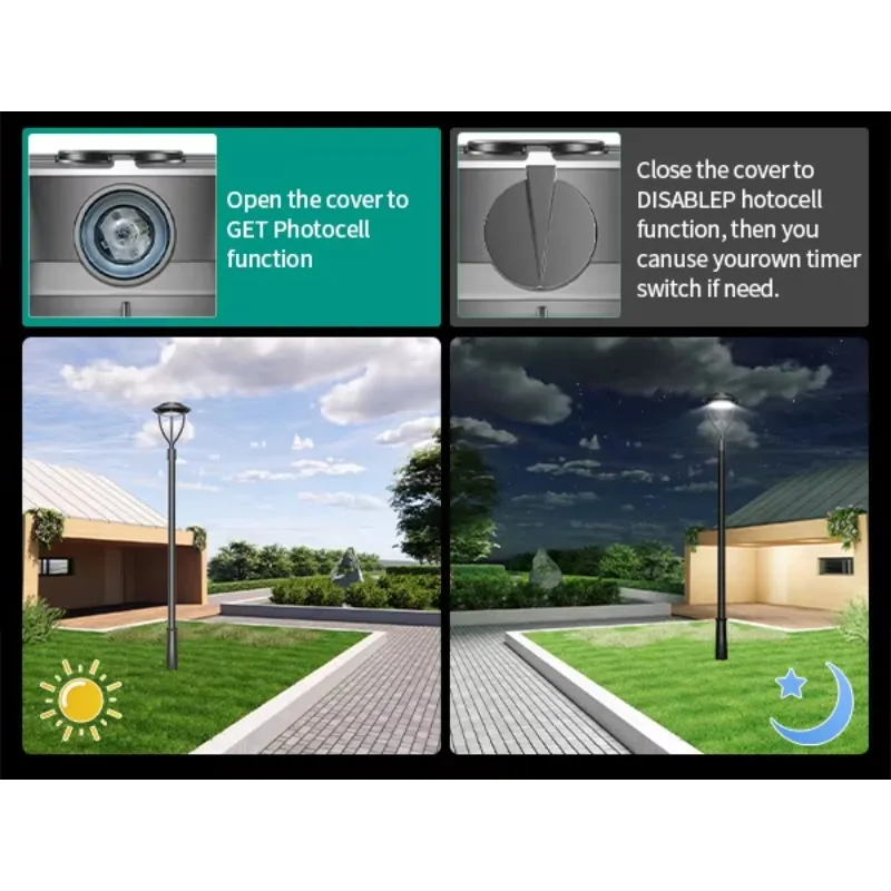 

36W - 150W Outdoor Yard LED Post Top Light City Luminarias Public Lighting Lampadaire Led House Lamp Manufacturers Street Light