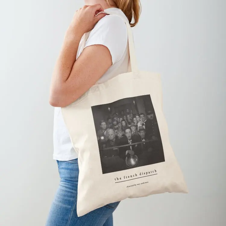 

The French Dispatch (Wes Anderson) Timothee Chalamet, Saoirse Ronan, Adrien Brody Tote Bag Cloth bags canvas bags