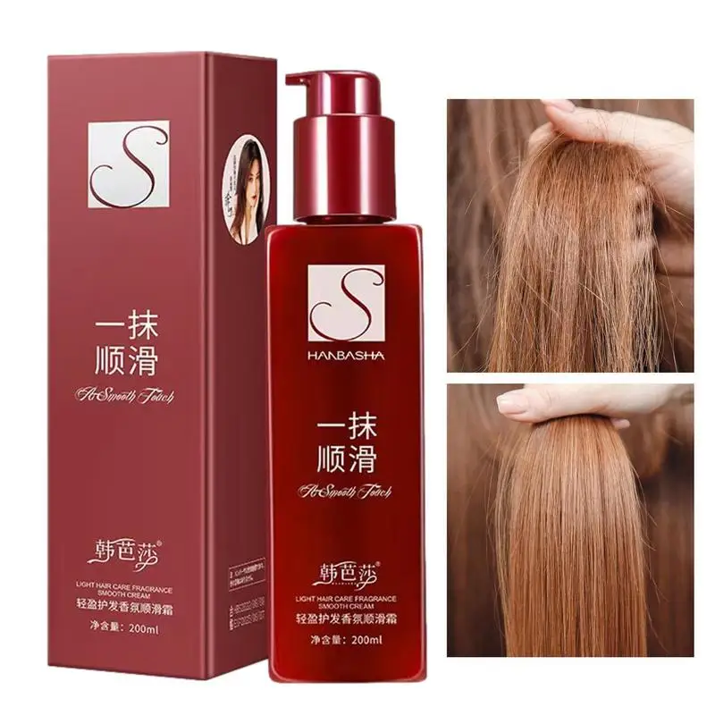 

Hair Smoothing Leave-In Conditioner Moisturizing Hair Conditioning Cream No-Rinse Dry And Split-Ends Hair Conditioner For Satge