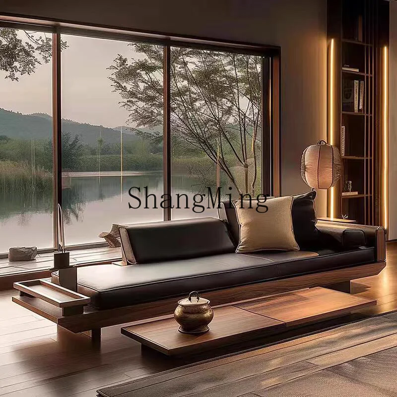 ZYY modern simple light luxury high-end home living room three-person straight row sofa