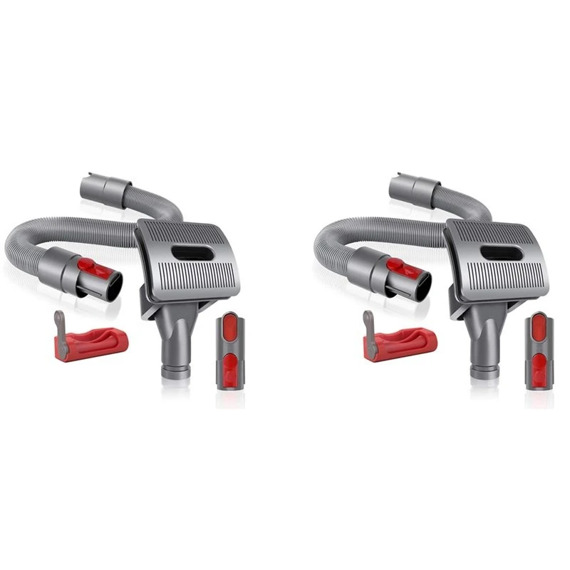 ABBZ-2X Vacuum Attachment Dog Cat Pet Bed Brush Groom Tool Compatible For Dyson V11 V10 V8 V7 Vacuum Cleaner Accessories