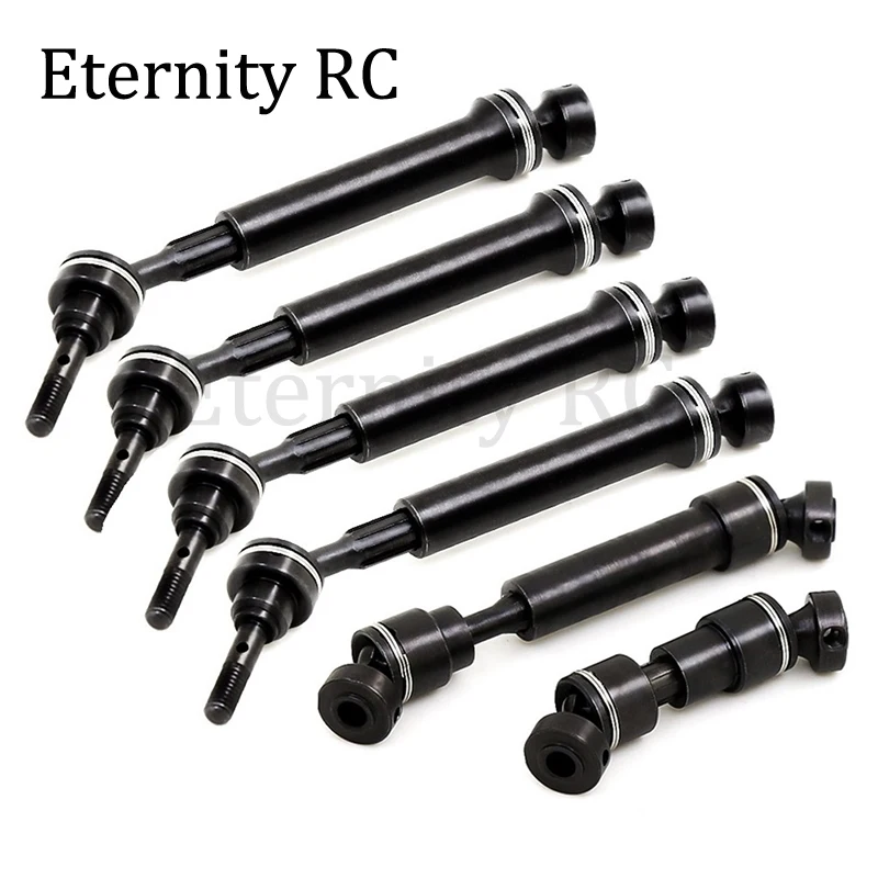 1/16 Traxxas SUMMIT E-Revo EREVO VXL Hardened Steel Front Rear Center Drive Shaft 7151 7250R RC Car Upgrade Parts