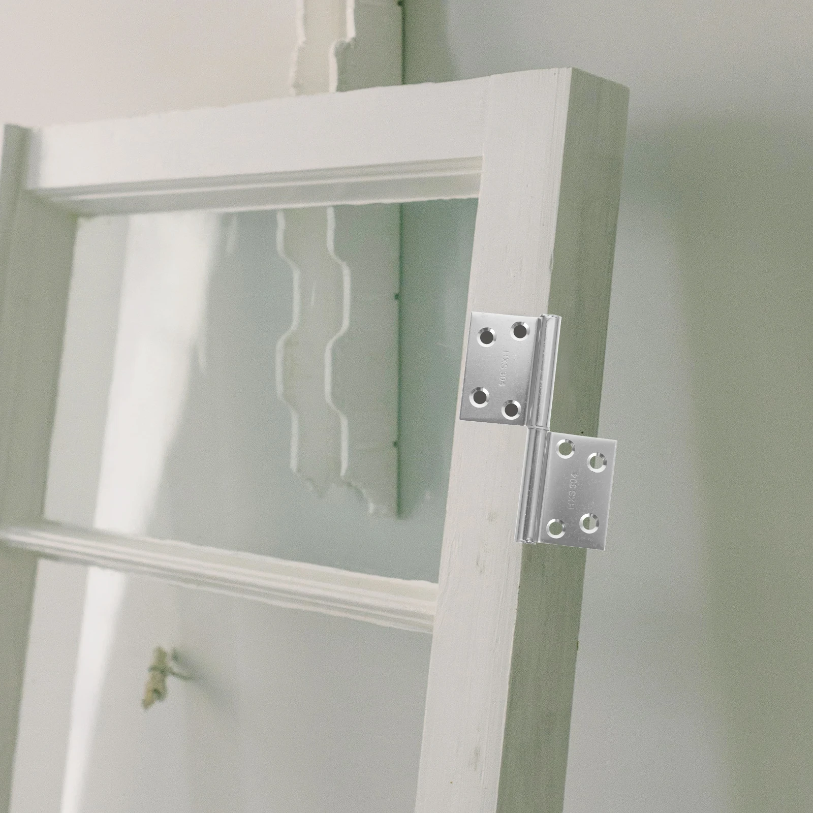 

Flag Shaped Door Hinges Stainless Steel Heavy Duty Detachable For Wood Outdoor Interior Exterior Doors Hardware Lift Off