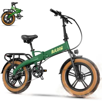 Image Folding Electric Bike for Adults, 750W Motor(1000W Peak),30MPH