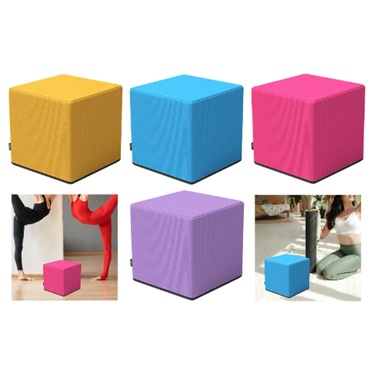 Bloque de yoga Ladrillo de yoga ligero para entrenamiento de equilibrio Pilates Deportes de interior