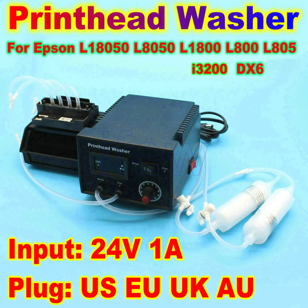 Imagem -04 - Impulse Cleaning Liquid Device Desbloquear para Reparo de Cabeça de Impressão Wash Draw Printhead I3200 Dx6 L1800 L805 Clean Tool