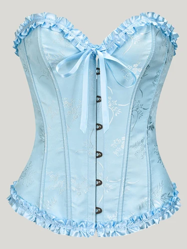 Corsé a la moda para mujer, corsé por encima del pecho con cordones, faja para cintura, corsés góticos Vintage para mujer, corpiño moldeador de cuerpo, faja, disfraz de Cosplay