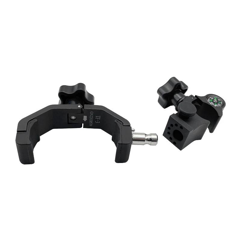 Imagem -06 - Universal Gps Faixa Pólo Suporte de Berço para o Sul Handheld Dados Abertos Collecto com Bússola Liberação Rápida Pólo Braçadeira Tf3