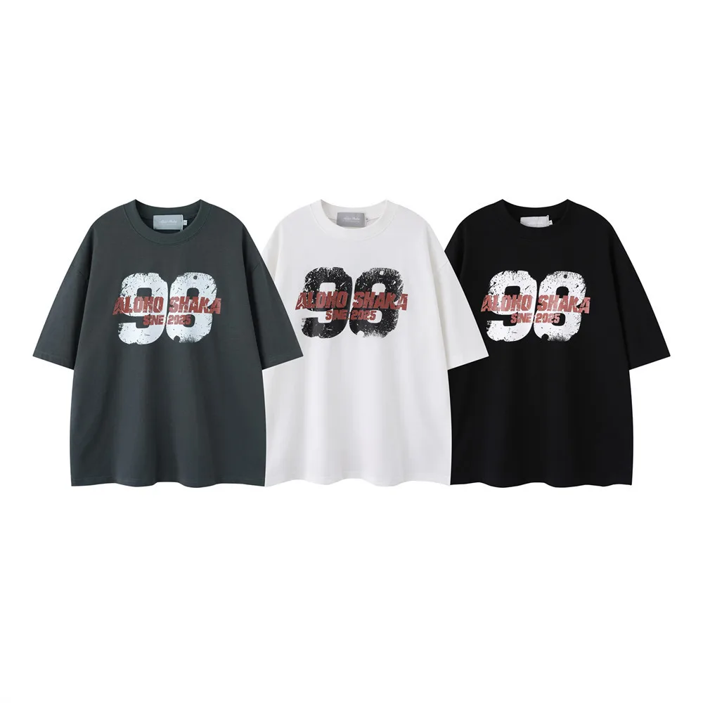 

Hip Hop Mens T-shirts Japanese Streetwear Number Printed Graphic Tees Summer Fashion New Casual O-neck Shout Sleeve T Shirts Man