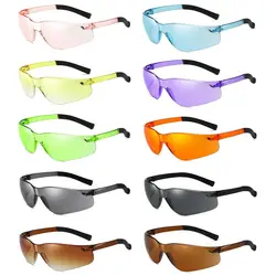 Gafas de seguridad antiniebla, lentes protectoras de policarbonato, duraderas, resistentes a impactos, protección UV para los ojos