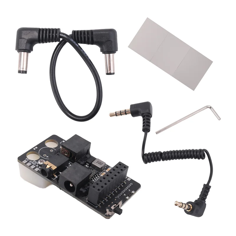 AT93-2S-4S Support DVR Port Analog 5.8G RX PORT 3.0 Board Receiver Module Accessories For DJI Digital FPV Goggles 3D Adapter