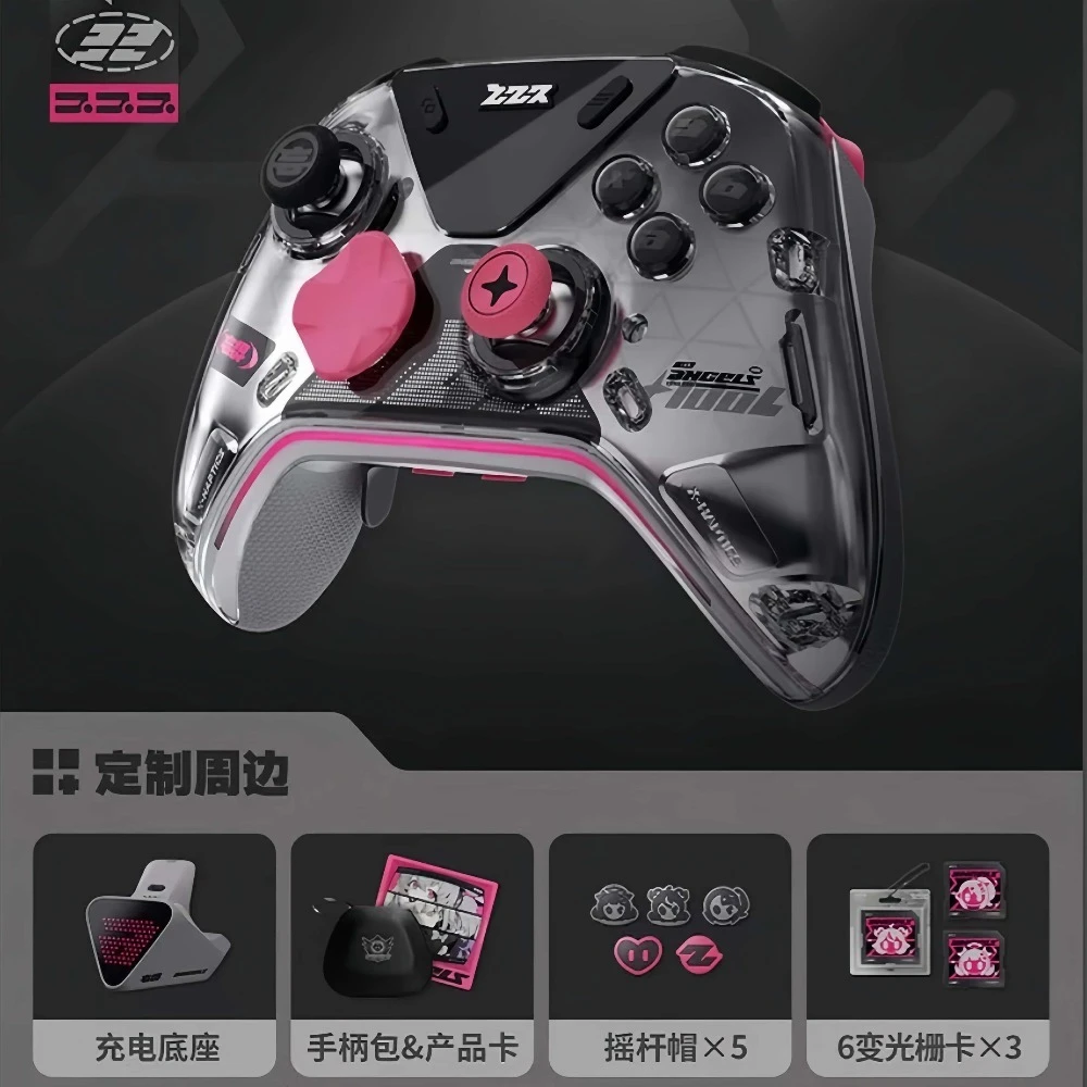 Original ZZZ Delusional Angel APEX6 Pro Elite Controller Gift Set Haptic Feedback Game Controller Accessories for FPS RDR2 APEX