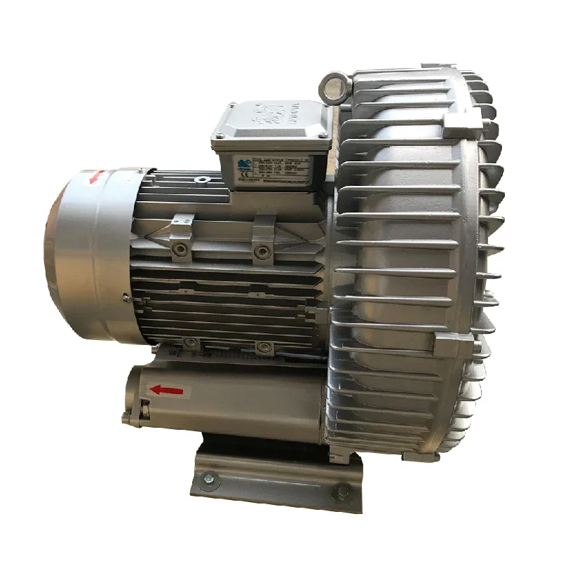 Hot sale 3kw 4hp regenerative ring blower cnc vacuum high rpm blower