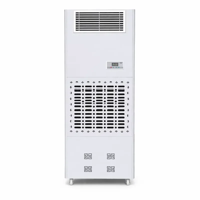 12 Kg/h Industrial Air Humidifier with Wet Film Technology Digital Display and Metal Construction