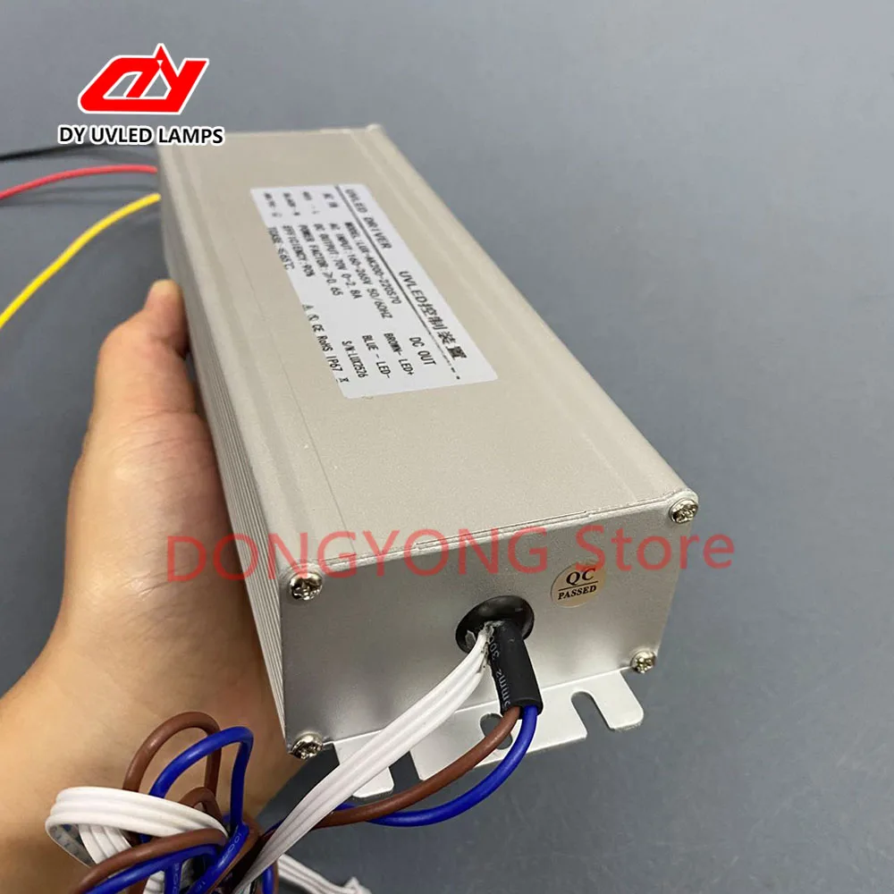LUX-AK200-220S70 High Efficiency LED Driver DC 70V 2.8A Flatbed Printer 18020 UV Curing Lamp Aluminum Box Power Adapter Supply