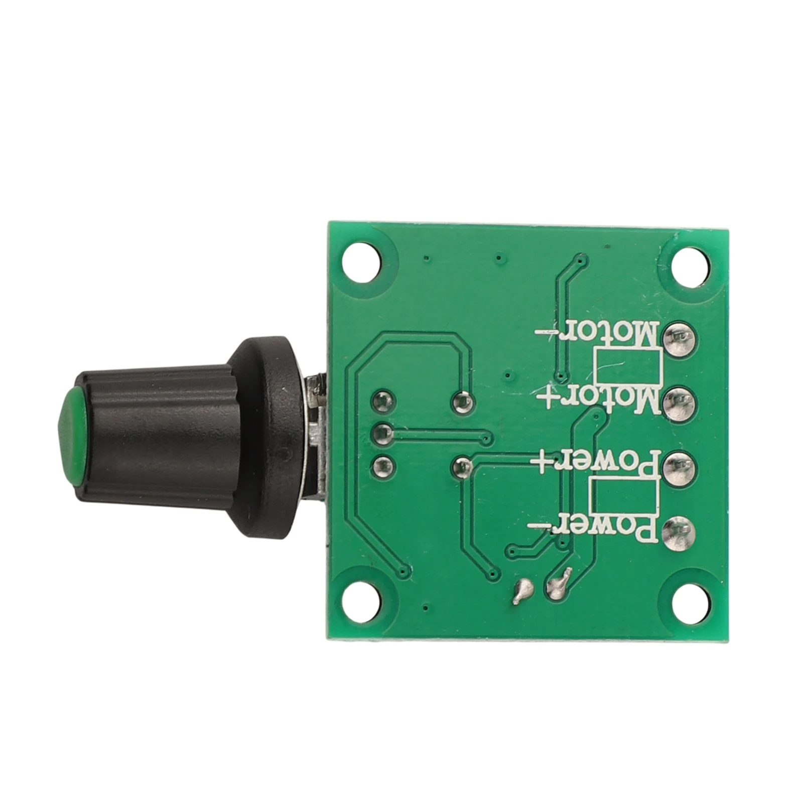 2A Motor Controller DC LED Dimmer Self Restoring Fuse Adjustable Duty Cycle Plastic Shell Size Approx 32 32 12mm