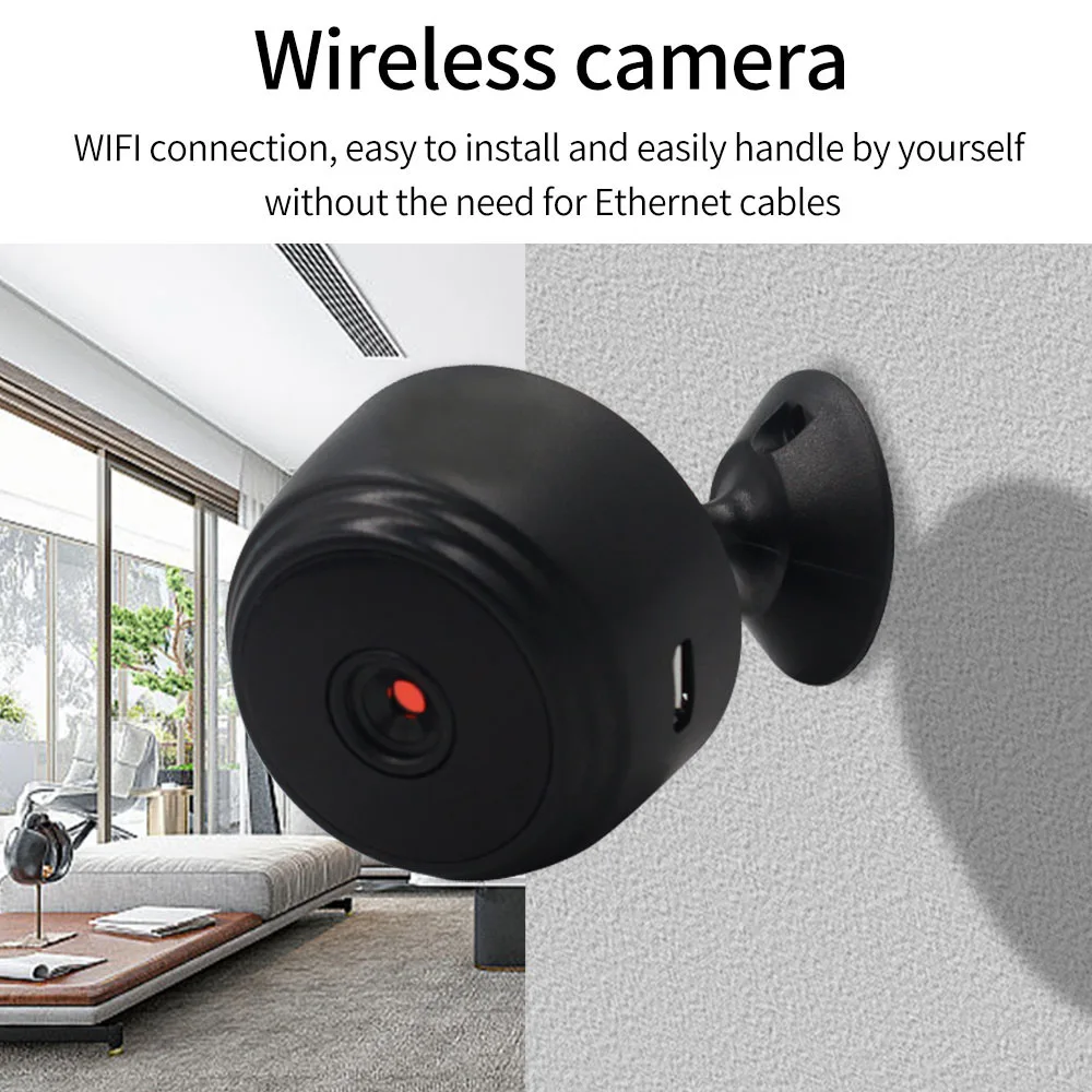 TTLOCK Wifi Nework Camera Wireless Webcam IP Security Camcorder Night Vision Mobile HD 1080P Video Surveillance Camra Smart Home - view 3