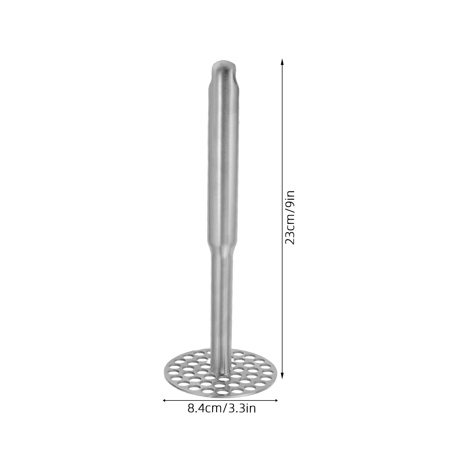 Professional Stainless Steel Food Masher Manual Handheld Potato Presser for Mashed Vegetables Avocado Smasher Banana Crusher