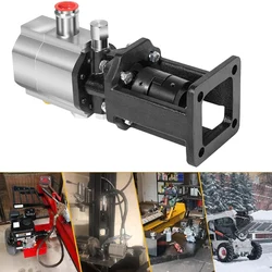 Log Splitter Build Kit: 13 GPM Hydraulic Wood Splitter Pump 4000 PSI 2 Stage, Coupler, Mount, Bolts, Hydraulic Gear Log