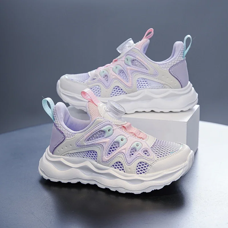 รองเท้าเด็กผู้ชายรองเท้าผ้าใบเด็กรองเท้าลำลองตาข่ายระบายอากาศน้ำหนักเบาสำหรับเด็ก SNEAKER anak Laki Laki เทนนิสโรงเรียนกีฬาสำหรับเด็กอายุ4ถึง12ปี