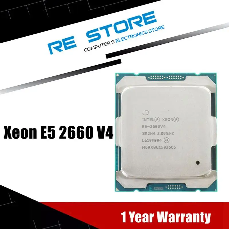 Top Intel Xeon E5 2660 V4 E5-2660V4 Processor SR2N4 2.0GHz Fourteen nuclei 35M LGA 2011-3 CPU