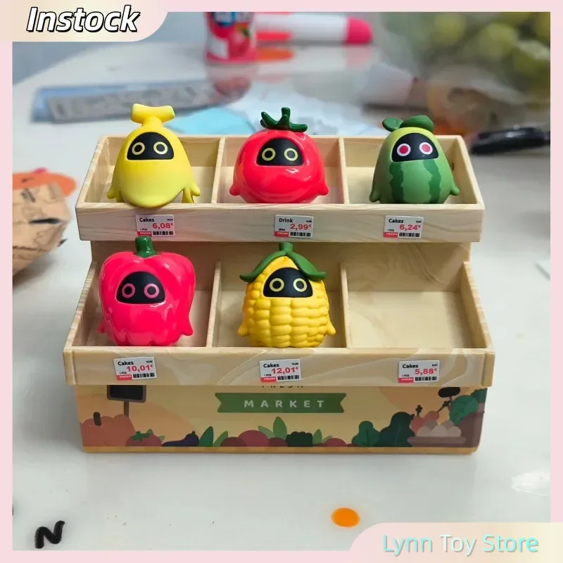 

Genuine Zzz Zenless Zone Zero Mini Blind Box Bamboo Garden Kingdom Cute Collectible Model Vegetables Fruits Figure Toy Gift