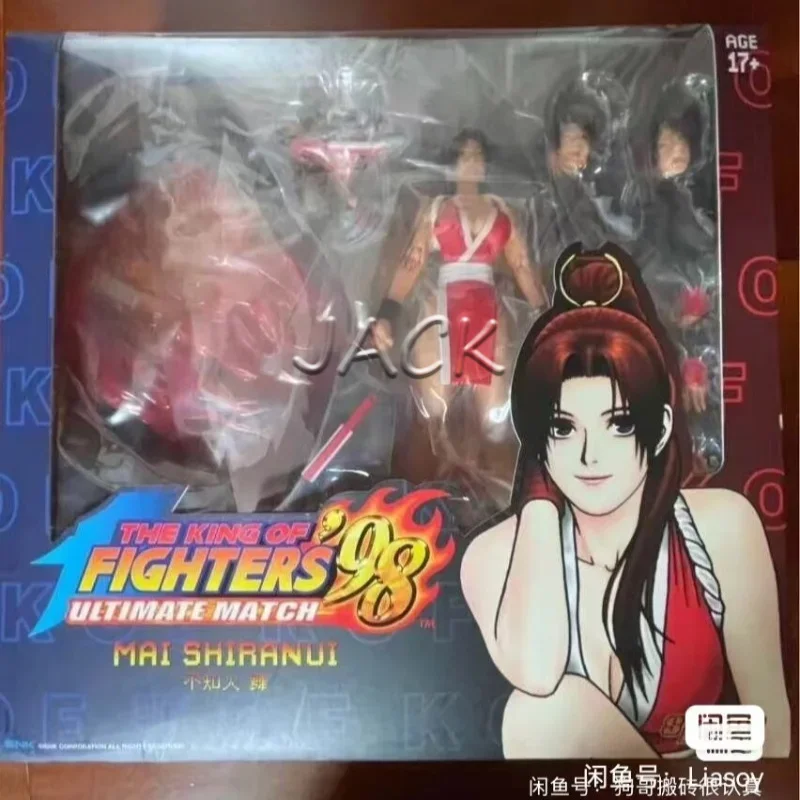 In Stock Storm Toys 1/12 King of Boxing 98 Mai Shiranui I Don’t Know Fire Mai SKKF07 Action Figure Collection Gift
