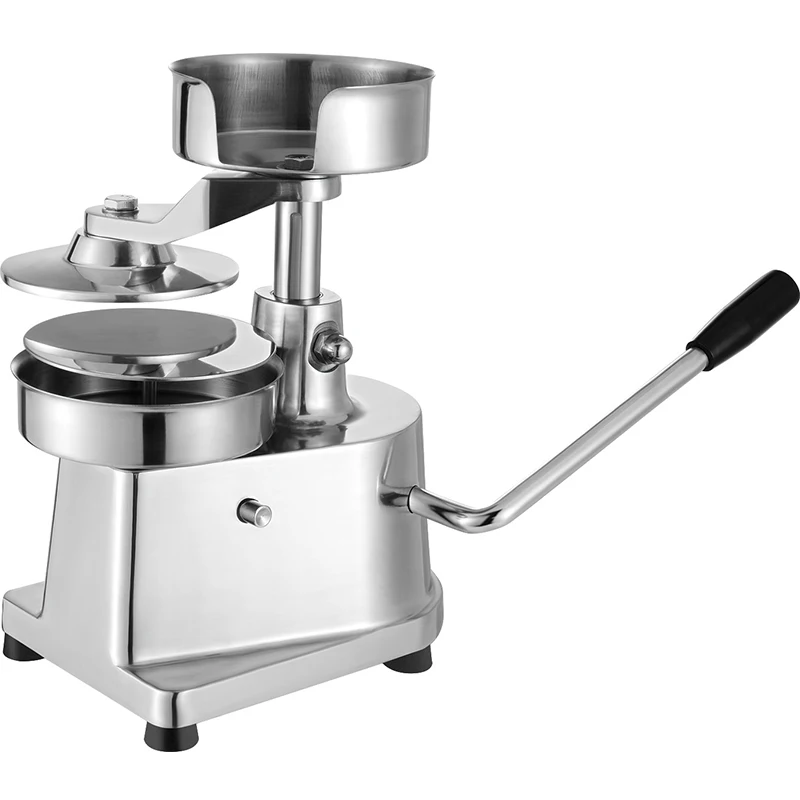 Manual burger patty machine Commercial burger machine Stainless steel pie press Fast food restaurant pie press