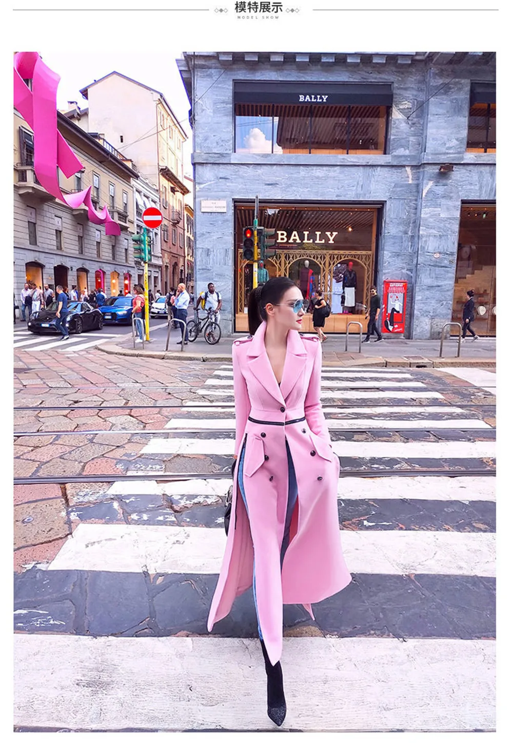 Autumn And Winter Women'S New Long Sleeve Lapel Fashion Woolen Temperament Coat