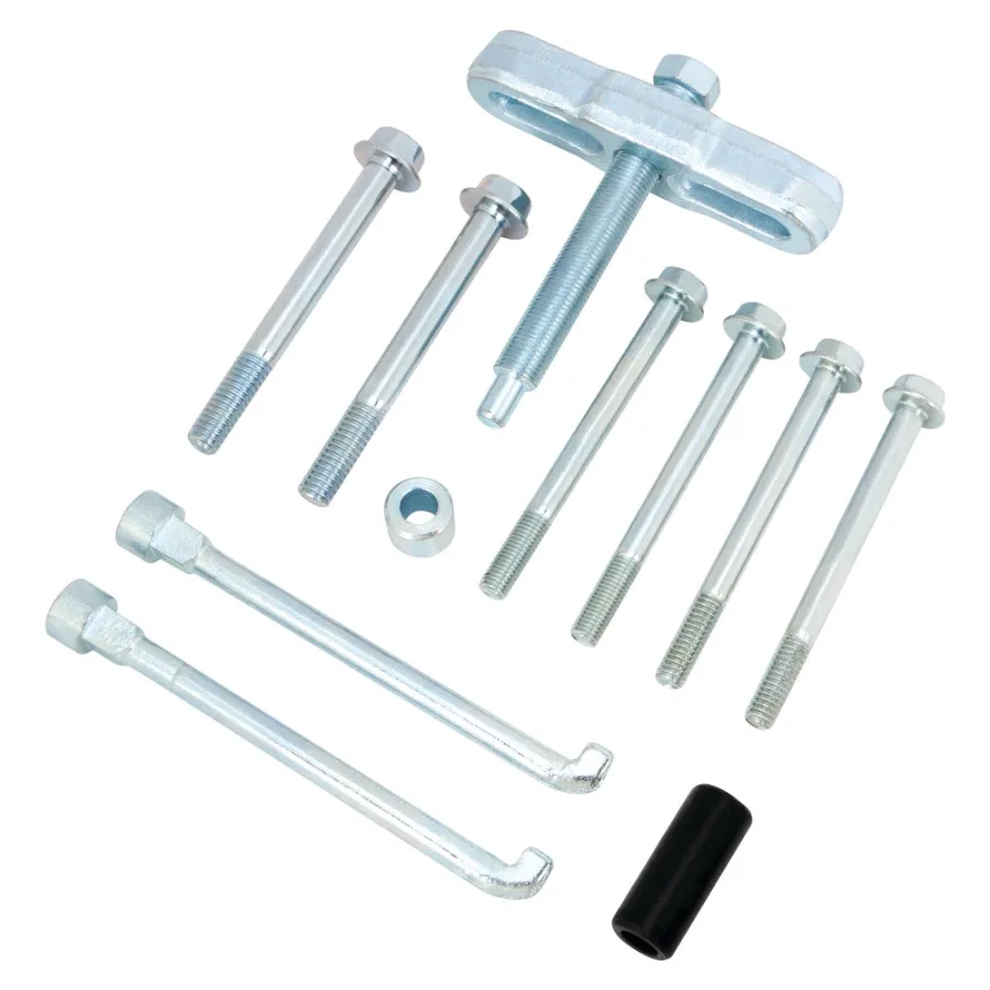 

W80651 Steering Wheel Remover Set for Cars and Trucks, Durable Steel Construction, Black Finish, Heavy-Duty Universal Fit for D