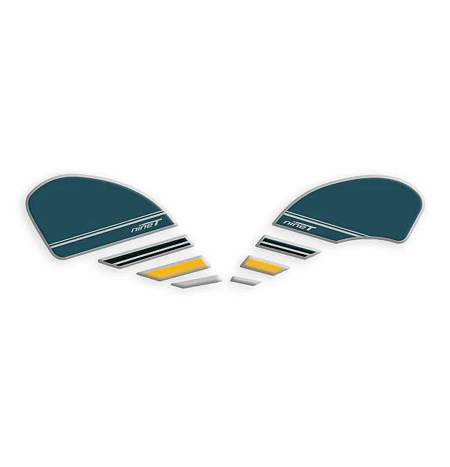Motorcycle Anti Slip Side Traction Pads Tank Pad Decals Stickers For   R Nine T 2014-2020