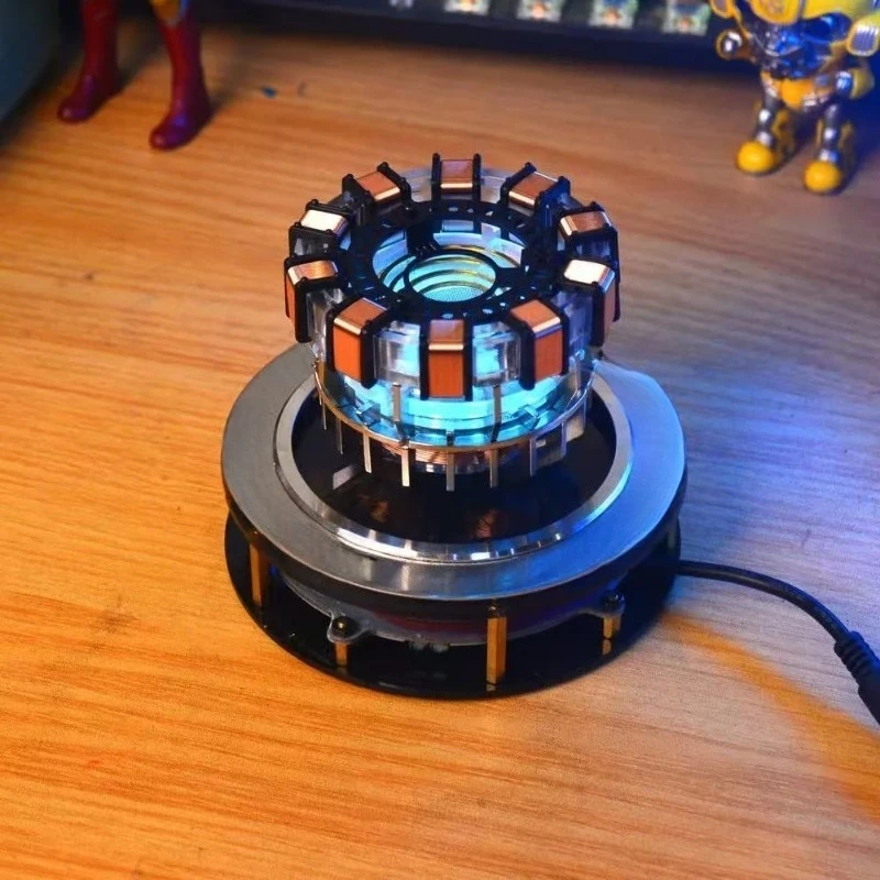 LED Light Magnetic Levitation Display Module Dynamic Floating Effect DIY Assembly Desktop Ornament Experimental Kit