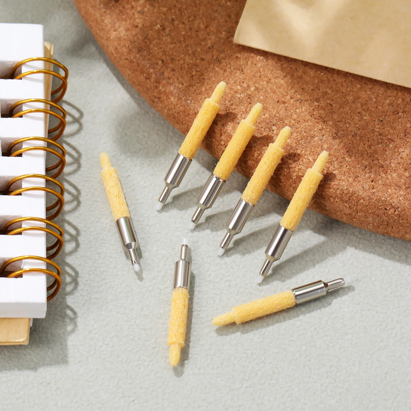 20 قطعة قلم طلاء أكريليك نصائح بديلة نقاط وظيفية ناعمة تمديد عمر علامات مثالية لطلاب الفنانين #6