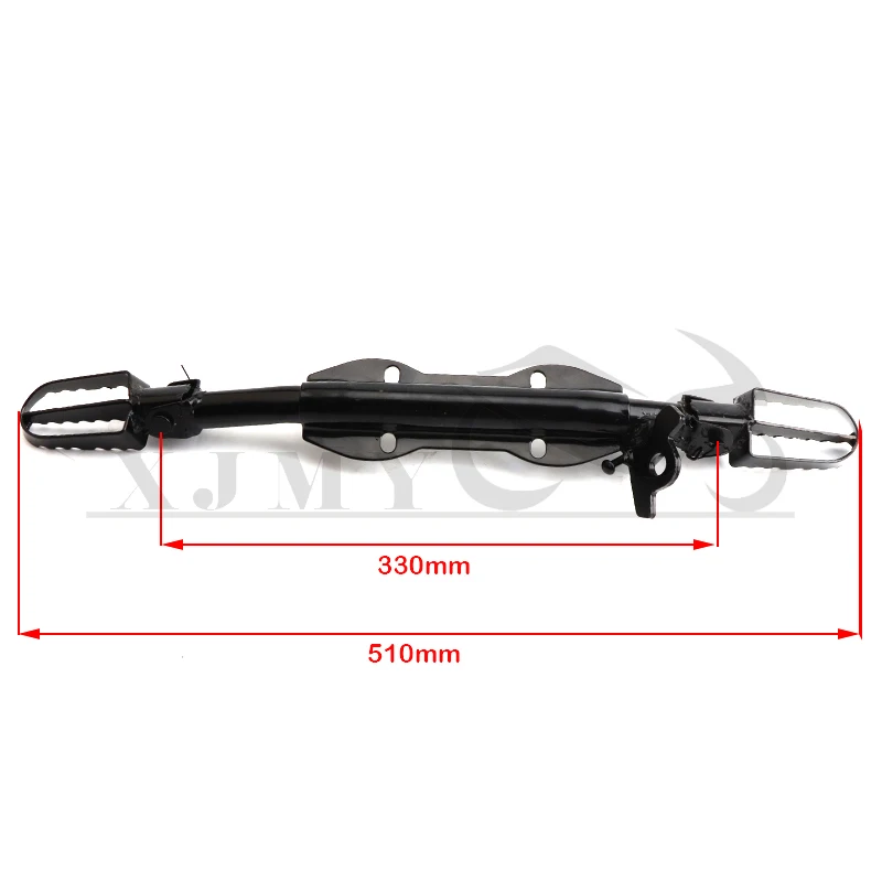 

1 Pair Universal Motorcycle Foot Pegs Rear Brake Pedal Mount Bracket Fit For XR CRF50 CRF125 SDG SSR Pit Bike Dirt Bike Off Road