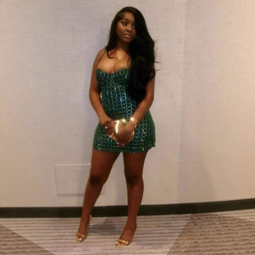 

Летнее сексуальное африканское женское вечернее облегающее мини-платье без рукавов из полиэстера, Дашики, африканские платья для женщин, наряды 2025