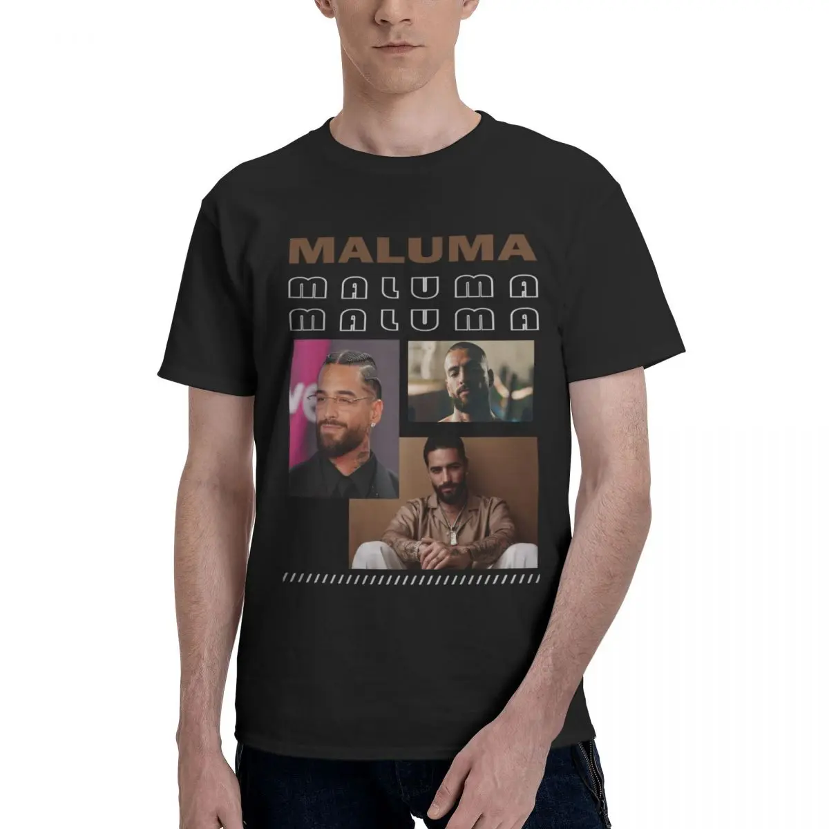 Rapper MALUMA 2025 Album T Shirts Y2K Idea T Shirts For Men Women Short Sleeve Tops