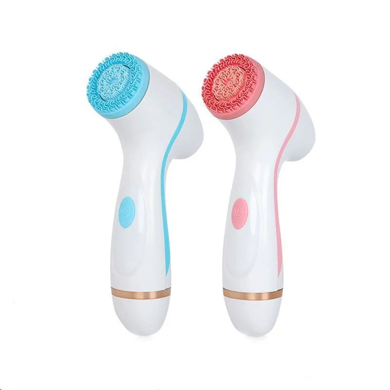 Household Rechargeable Silicone Cleansing Face Wash Apparatus Deep Cleansing Face Massage Face Wash Artifact