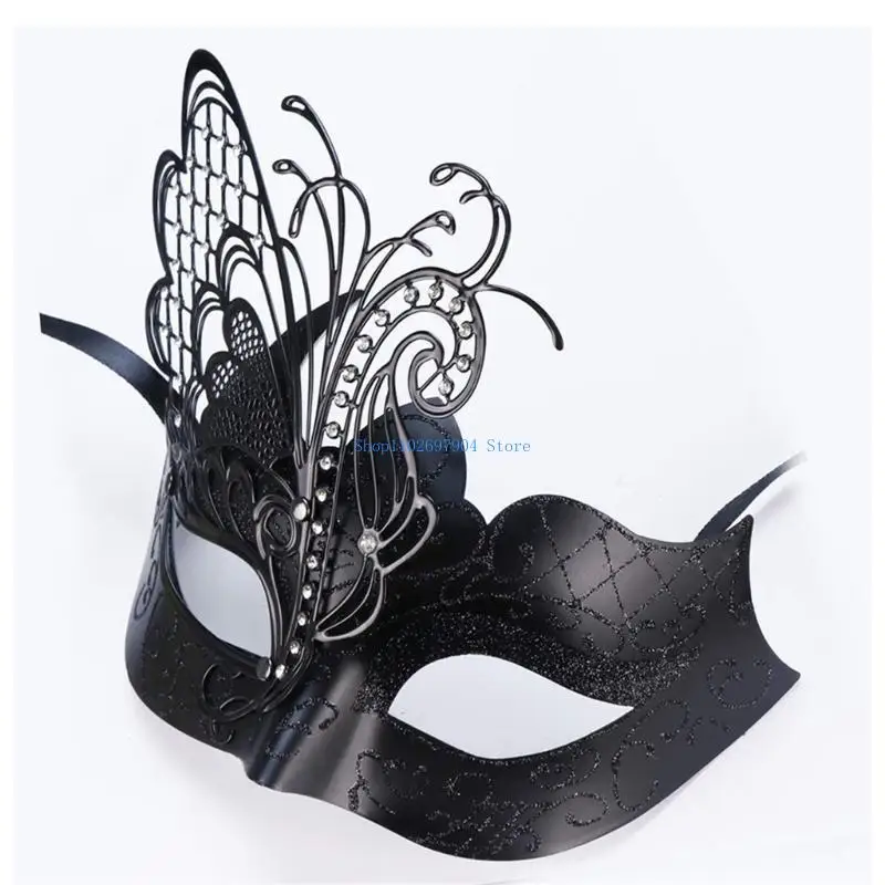 

N7YF Women Festival Eye Mask For Masquerade Party Dance Sexy Costume Halloween Half Face Mask for Decorations Halloween Mask