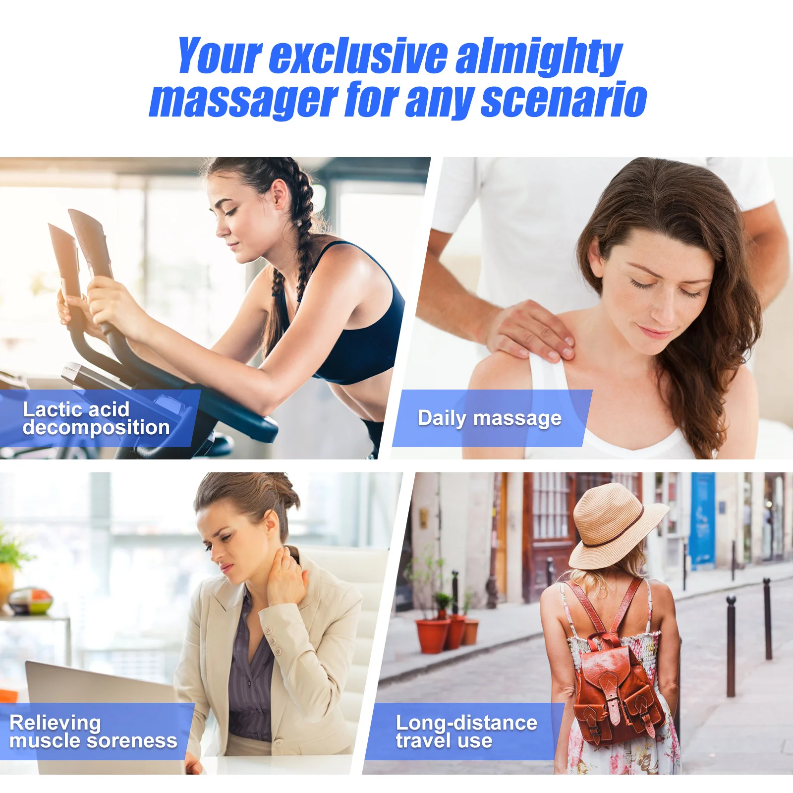 

Mini Body 33 Speeds USB Charging Black Neck Percussion Electric Muscle Relaxation Fitness Tool Handheld Device Deep