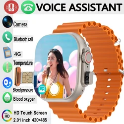 2024 New 4G Smart Watch SIM Card GPS WIFI Video Call SOS IP67 Waterproof Smartwatch Camera Monitor Tracker Location Phone Watch