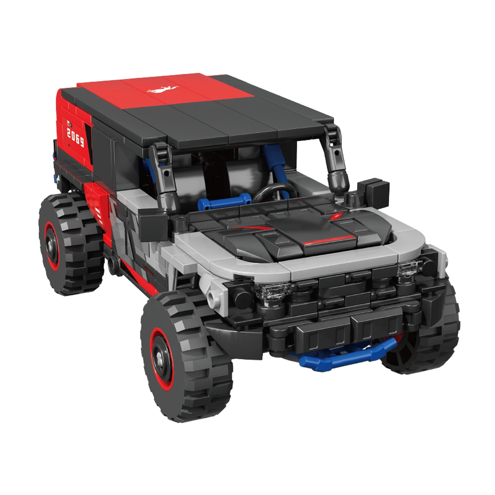 

66003 Модель Wild Horse R, 438 шт., набор строительных блоков, серия внедорожников, сборка, модели строительных блоков, игрушки «сделай сам», рождественские подарки