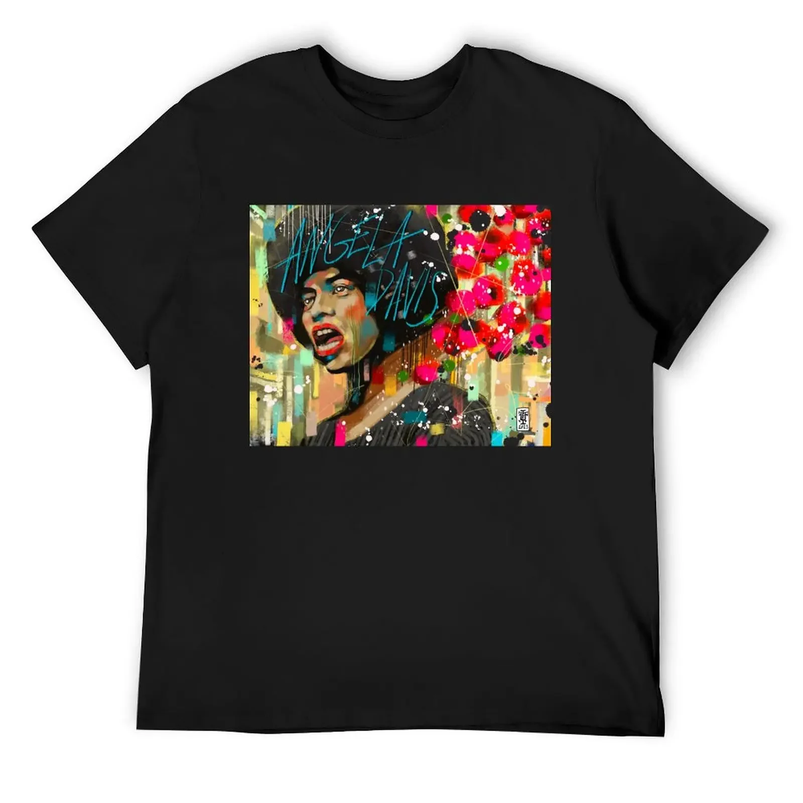 

Angela Davis T-Shirt Blouse sublime korean fashion custom t shirt funny t shirts men