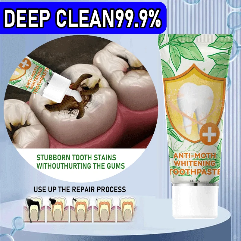 Effective Remove Cavities Teeth cleaning and whitening Teethstains calculus Plaque Periodontitis