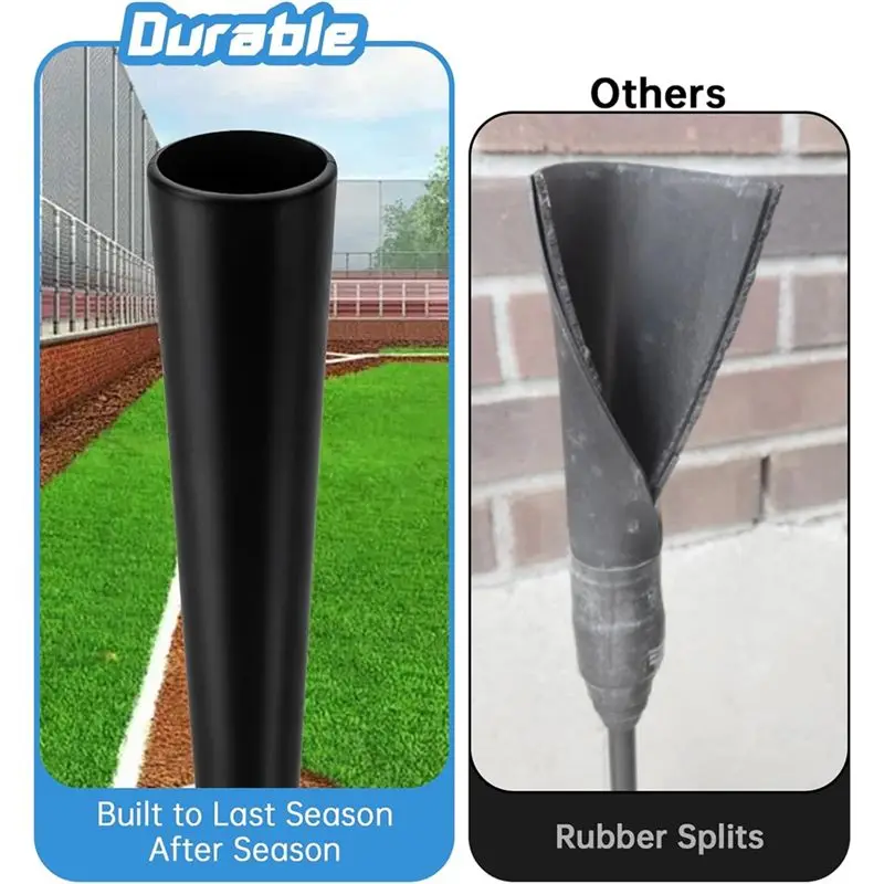AEE8-2 Pcs Replacement Batting Tee Topper Compatible, Ball Rest Rubber Cup For Practice Training Hitting Baseball Or Softball