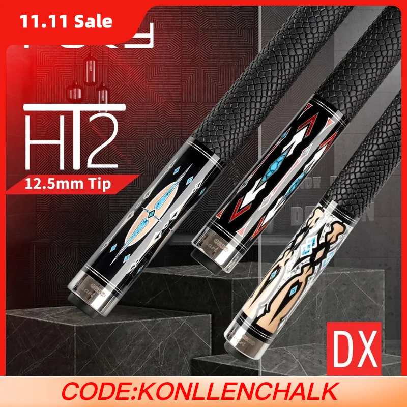 

FURY-ручная работа Набор для бильярдной палки с искусственным стержнем, кленовым валом, кожаной ручкой, тигровым наконечником, быстрым соединением, HT2, чехол, DX-1