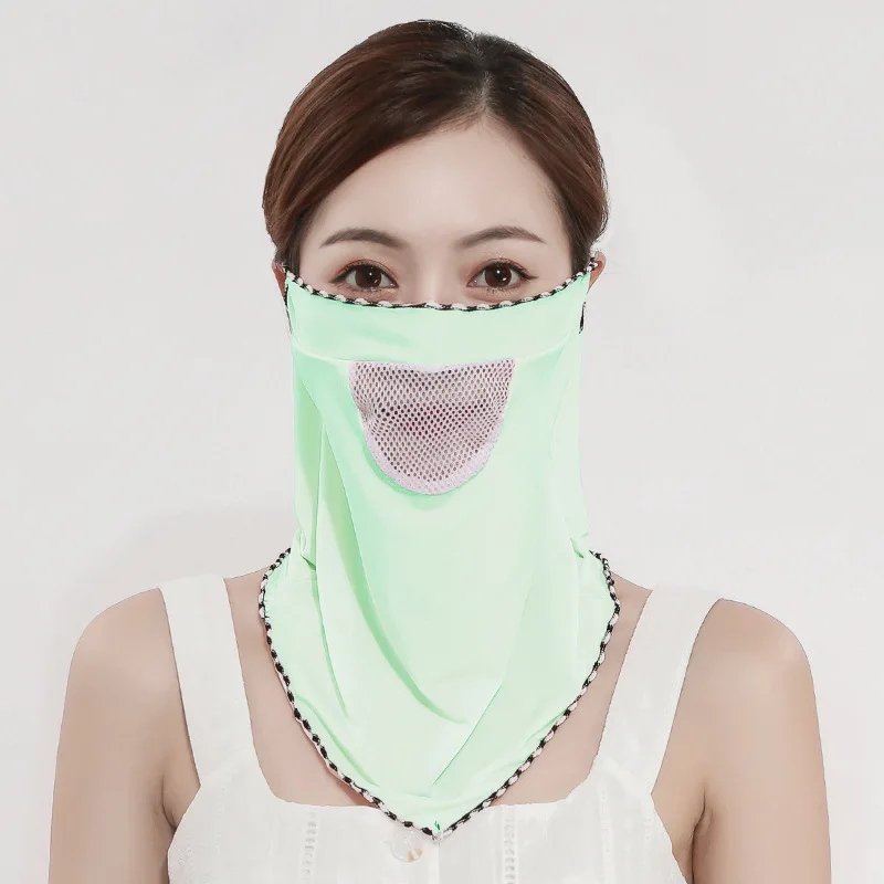 

Outdoor Lightweight Riding Ice Silk Dew Nose Neck Protection Scarf Face Cover Neck Mask Mouth Mask