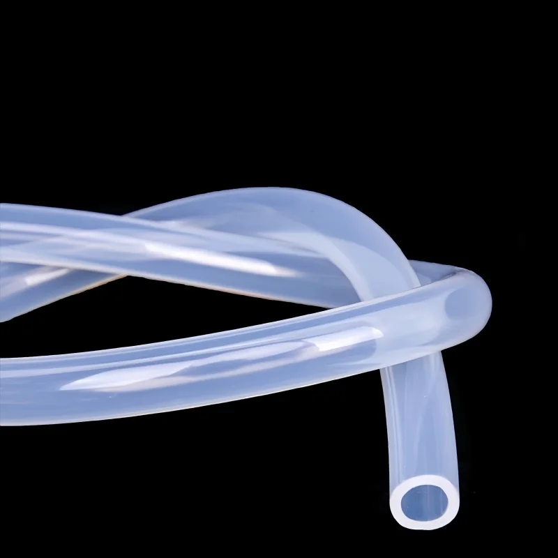 Food Grade Silicone Tube Hose Homebrew Beer Aquatic,Sanitary High Temperature Resistant Elastic Transparent Hose