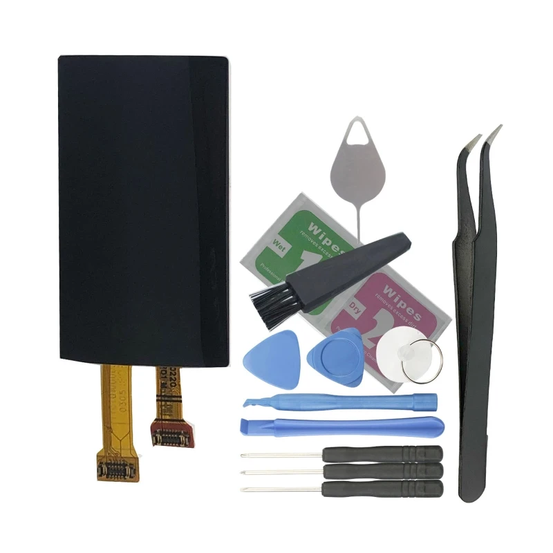 LCD Display for FitbitCharge 3 Smartwatch for Touch Screen Replacement Part with Repair Tools Digitizer Assembly N2UB