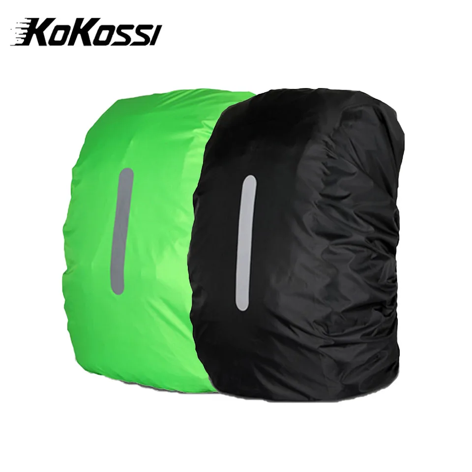KoKossi 20L-80L sac à dos housse de pluie escalade réfléchissant extérieur sac étanche Camping randonnée sac housse anti-poussière femme hommes