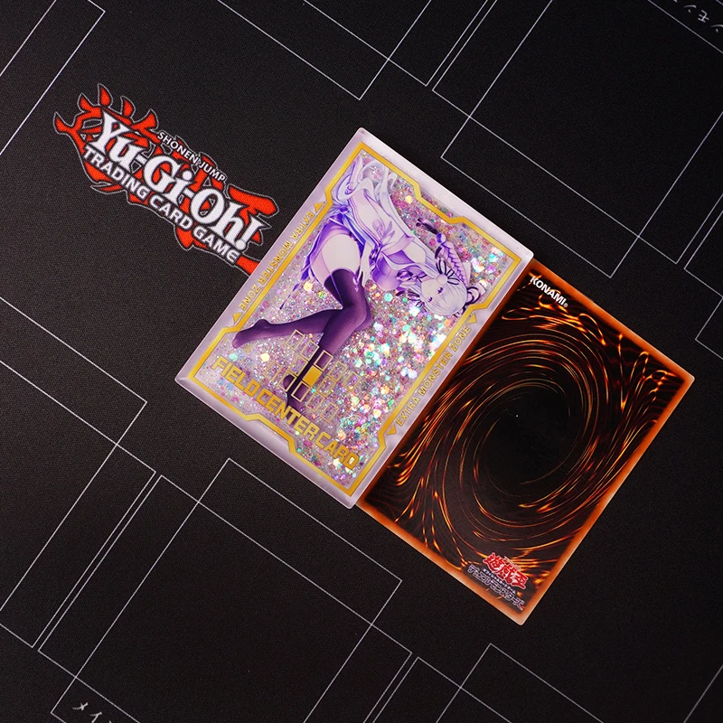 Nuovo fai da te fatto da te Yu-Gi-Oh! Venue Center Card Quicksand Card Lovely Labrynth of The Silver Castle Collection Card Anime Gift Toy